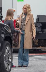 NAOMI WATTS on the Set of Boss Level in Atlanta 04/24/2018