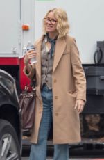 NAOMI WATTS on the Set of Boss Level in Atlanta 04/24/2018