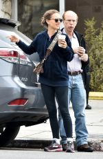 NATALIE PORTMAN Out for Breakfaast in Los Feliz 04/02/2018
