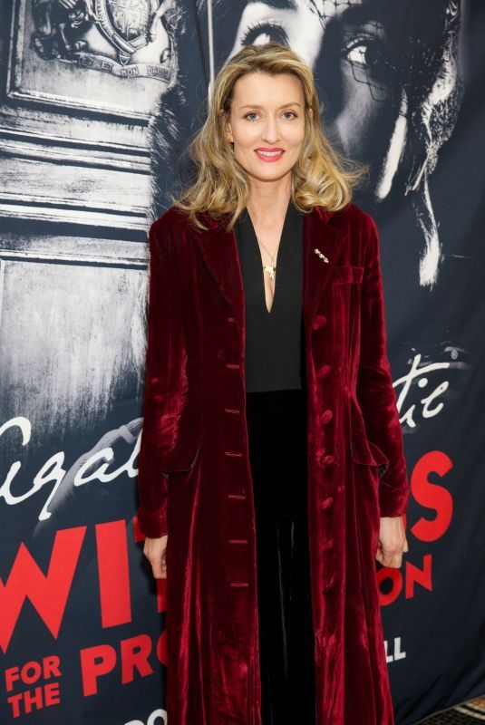 NATASCHA MCELHONE at Witness for the Prosecution by Agatha Christie Play in London 04/25/2018