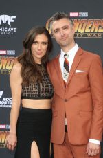 NATASHA HALEVI at Avengers: Infinity War Premiere in Los Angeles 04/23/2018