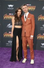 NATASHA HALEVI at Avengers: Infinity War Premiere in Los Angeles 04/23/2018