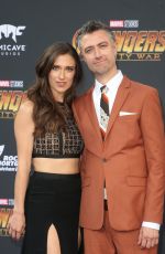 NATASHA HALEVI at Avengers: Infinity War Premiere in Los Angeles 04/23/2018