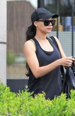 NAYA RIVERA Heading to a Gym in Los Angeles 04/19/2018