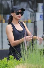 NAYA RIVERA Heading to a Gym in Los Angeles 04/19/2018