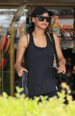 NAYA RIVERA Heading to a Gym in Los Angeles 04/19/2018