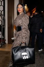 NICKI MINAJ Arrives at Her Hotel in Paris 04/04/2018