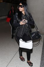 NICKI MINAJ at Los Angeles International Airport 04/03/2018