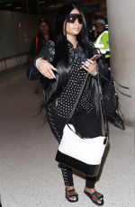 NICKI MINAJ at Los Angeles International Airport 04/03/2018