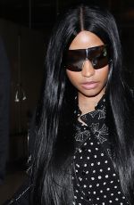 NICKI MINAJ at Los Angeles International Airport 04/03/2018