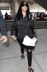 NICKI MINAJ at Los Angeles International Airport 04/03/2018