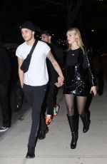 NICOLA PELTZ and Anwar Hadid Arrives at Gigi