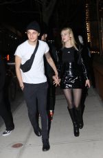 NICOLA PELTZ and Anwar Hadid Arrives at Gigi