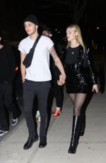 NICOLA PELTZ and Anwar Hadid Arrives at Gigi