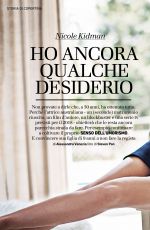NICOLE KIDMAN in Io Donna Del Corriere Della Sera, April 2018 Issue