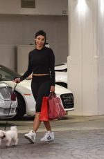NICOLE MURPHY Out with Her Dog in Beverly Hills 03/31/2018