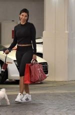 NICOLE MURPHY Out with Her Dog in Beverly Hills 03/31/2018
