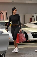 NICOLE MURPHY Out with Her Dog in Beverly Hills 03/31/2018
