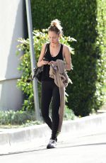 NICOLE RICHIE Heading to a Gym in Los Angeles 04/09/2018