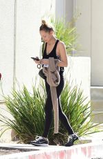NICOLE RICHIE Heading to a Gym in Los Angeles 04/09/2018