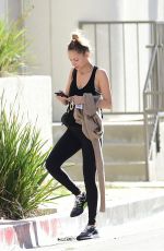 NICOLE RICHIE Heading to a Gym in Los Angeles 04/09/2018