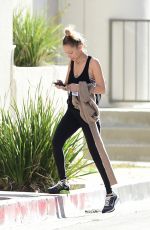 NICOLE RICHIE Heading to a Gym in Los Angeles 04/09/2018