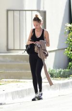 NICOLE RICHIE Heading to a Gym in Los Angeles 04/09/2018