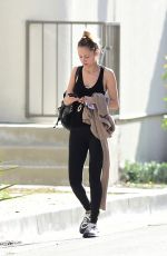 NICOLE RICHIE Heading to a Gym in Los Angeles 04/09/2018
