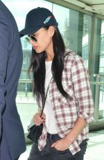 NICOLE SCHERZINGER at Heathrow Airport in London 04/25/2018