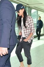 NICOLE SCHERZINGER at Heathrow Airport in London 04/25/2018
