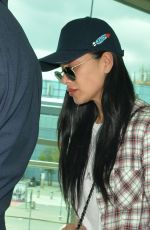 NICOLE SCHERZINGER at Heathrow Airport in London 04/29/2018