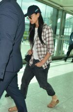 NICOLE SCHERZINGER at Heathrow Airport in London 04/29/2018
