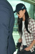 NICOLE SCHERZINGER at Heathrow Airport in London 04/29/2018