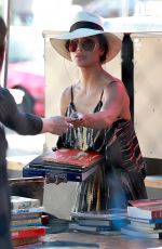 NICOLE SCHERZINGER Shopping at Melrose Trading Post in West Hollywood 04/08/2018