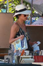 NICOLE SCHERZINGER Shopping at Melrose Trading Post in West Hollywood 04/08/2018