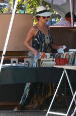 NICOLE SCHERZINGER Shopping at Melrose Trading Post in West Hollywood 04/08/2018