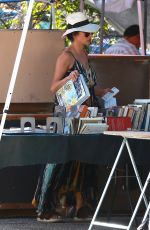 NICOLE SCHERZINGER Shopping at Melrose Trading Post in West Hollywood 04/08/2018