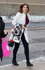 NIGELLA LAWSON Arrives at CBC Studio in Toronto 04/17/2018