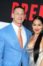 NIKKI BELLA and John Cena at Blockers Premiere in Los Angeles 04/03/2018