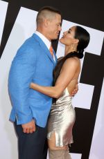 NIKKI BELLA and John Cena at Blockers Premiere in Los Angeles 04/03/2018
