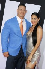 NIKKI BELLA and John Cena at Blockers Premiere in Los Angeles 04/03/2018