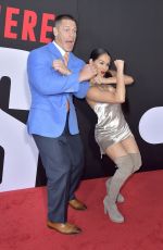 NIKKI BELLA and John Cena at Blockers Premiere in Los Angeles 04/03/2018