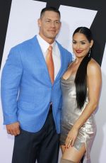 NIKKI BELLA and John Cena at Blockers Premiere in Los Angeles 04/03/2018