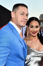NIKKI BELLA and John Cena at Blockers Premiere in Los Angeles 04/03/2018