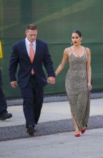 NIKKI BELLA and John Cena at WWE Wrestlemania 34 Hall Of Fame 2018 in New Orleans 04/07/2018