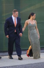 NIKKI BELLA and John Cena at WWE Wrestlemania 34 Hall Of Fame 2018 in New Orleans 04/07/2018