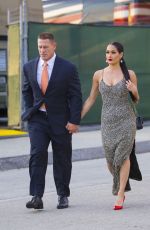 NIKKI BELLA and John Cena at WWE Wrestlemania 34 Hall Of Fame 2018 in New Orleans 04/07/2018