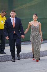 NIKKI BELLA and John Cena at WWE Wrestlemania 34 Hall Of Fame 2018 in New Orleans 04/07/2018