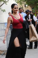 NIKKI BELLA at WWE Wrestlemania 34 Hall Of Fame 2018 in New Orleans 04/06/2018