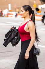 NIKKI BELLA at WWE Wrestlemania 34 Hall Of Fame 2018 in New Orleans 04/06/2018